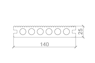 Jordsk WPC K140-25D